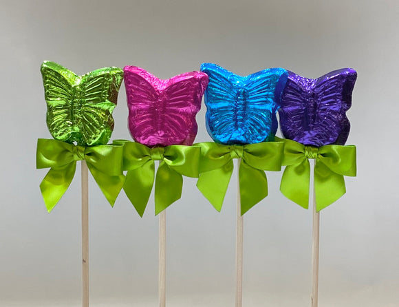 Bright Butterfly on a Stick (4)
